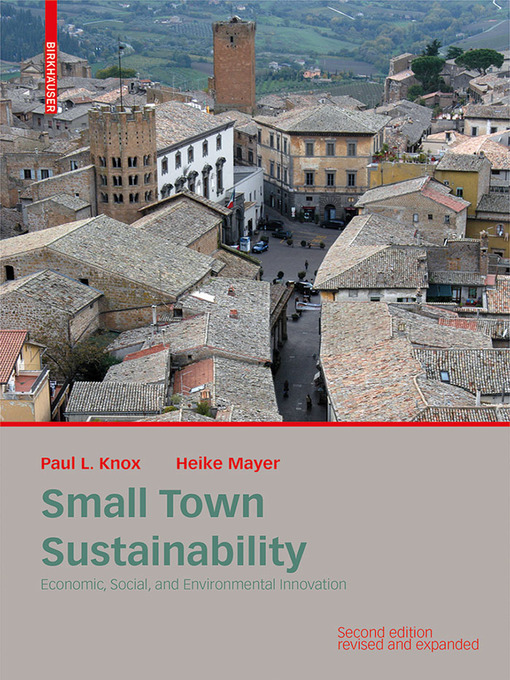 Title details for Small Town Sustainability by Paul Knox - Available